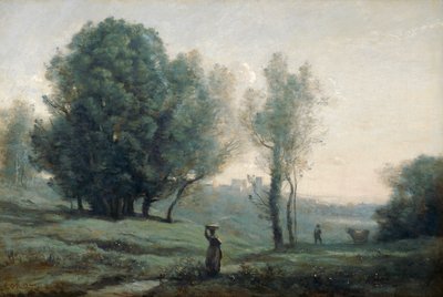Landscape by Jean Baptiste Camille Corot